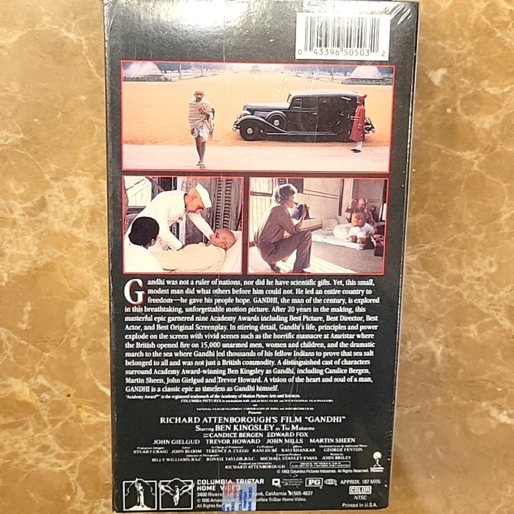 Ghandi Double Cassette, NIB